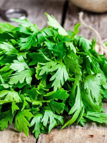 Caput Gigante D'Italia (100 grame) seminte patrunjel, frunze mari, Profit Seeds