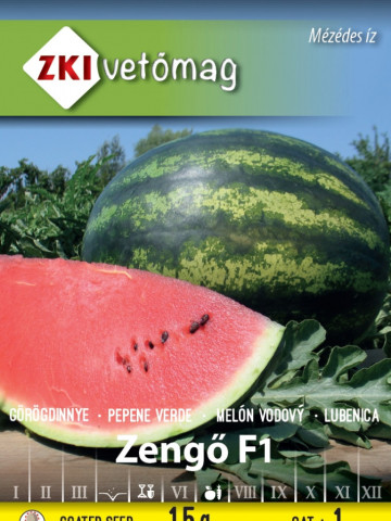 Zengo F1 (35 seminte) de pepene verde tip crimson miezul este compact si gustos, ZKI