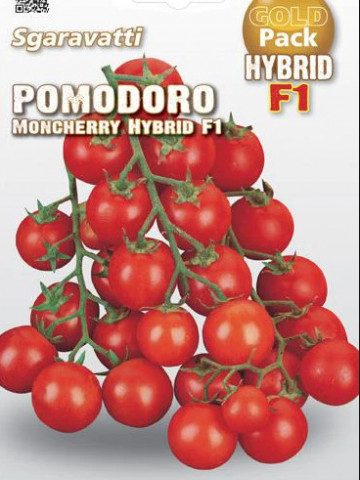 Moncherry F1 (150 seminte) de rosii tip cherry cireasa de 15-20 gr, origine Italia, Sgaravatti