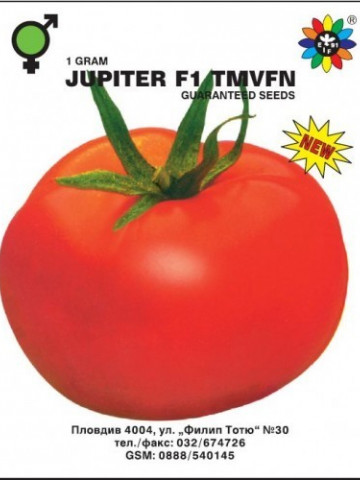 Jupiter F1 – 0.5 gr – Seminte Tomate Semitimpurii cu Crestere Determinata de la Biosem