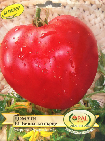 Rosii Gigant Inima de Bivol Rosu (0.2 gr) Seminte tomate mari soi Gigant bulgaresc Opal