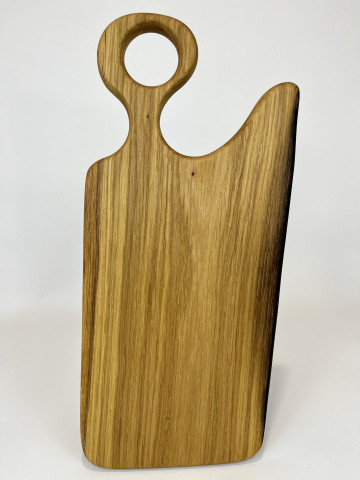 Stejar - Tocator rustic (38x15x2) de stejar