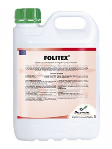 Fertilizator lichid Folitex (1 L), aport de Calciu, Magneziu, Potasiu si Bor, Daymsa