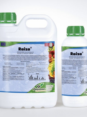 Raiza Mix biostimulator inradacinare (5 L), pentru tratare samanta, transplantare si dezvoltare radiculara, Daymsa