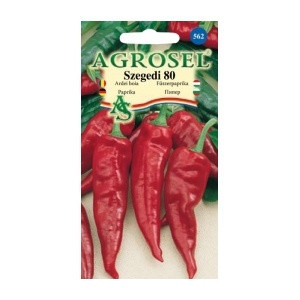 Seminte ardei boia Szegedi 80 (0.5 g), Agrosel