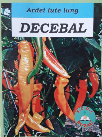 Decebal - 2 gr - Seminte de ardei iute lung romanesc de la SCDL Buzau