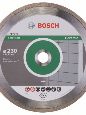 Disc diamantat Standard for Ceramic 230x22,23x1,6x7mm