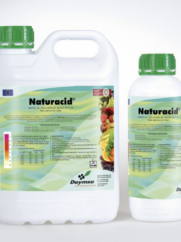 Ingrasamant lichid Naturacid (1 L), fertilizator cu azot si fosfor reglare Ph, Daymsa