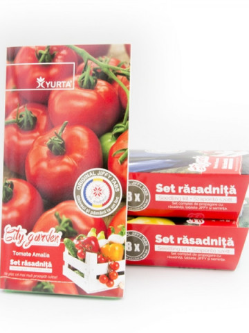 Set răsadniță medie - Tomate Amalia, Colectia City Garden