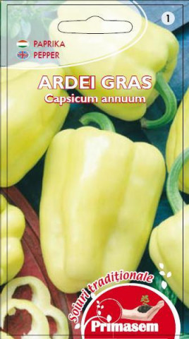 Ardei gras Dariana (0,5 g), seminte de ardei gras soi productiv semitimpuriu, Kertimag