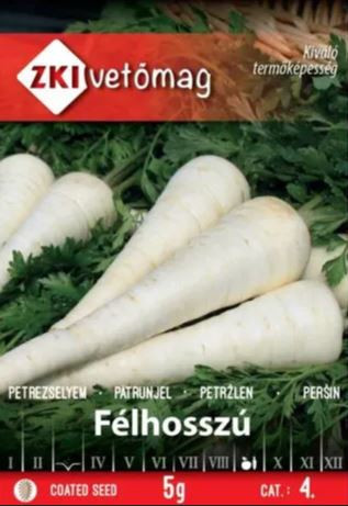 Patrunjel de radacina Felhosszu (3000 seminte) productivitate ridicata, radacini semilungi, forma conica, ZKI