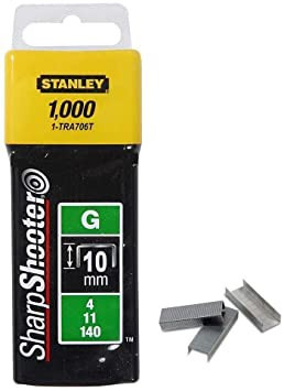Stanley 1-TRA706T Capse de inalta calitate 10 mm / 3/8" 1000 buc. tip g 4/11/140