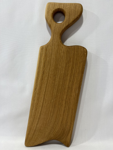 Stejar - Tocator rustic (50x16x3) de stejar