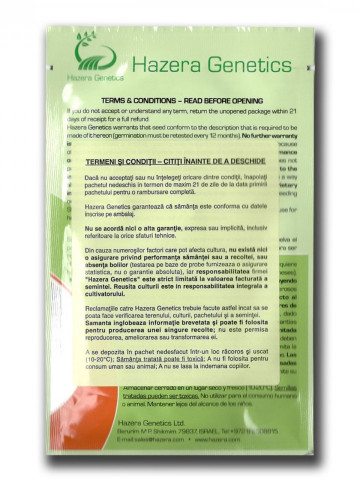 Timeos F1 (500 seminte) pepene galben tip Ananas, pulpa crem, Hazera