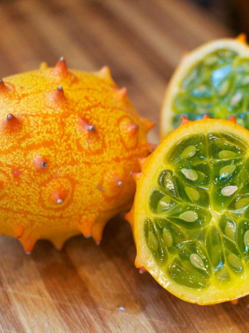 Castraveti africani Kiwano (4 seminte) planta anuala cataratoare, fructe pentru salate, deserturi, muraturi, Agrosem