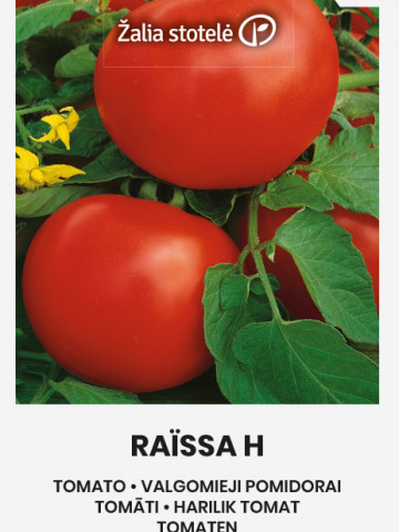 Raissa F1 (10 seminte) de rosii timpurii nedeterminate, fructe netede, ferme, aromă plăcută, Seklos