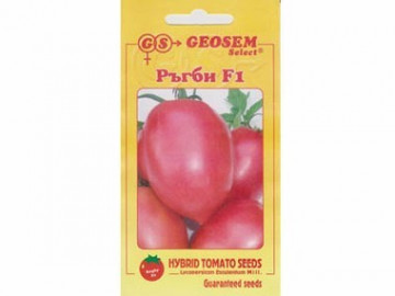 Rugby F1 (250 seminte) de tomate nedeterminate Rugby pentru sere, Geosem