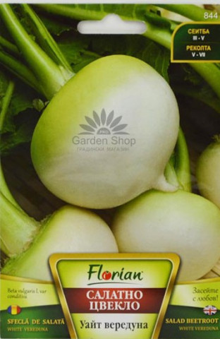 Sfecla de Salata White Verduna - 1 gr - Seminte de Sfecla Alba de Salata de la Florian