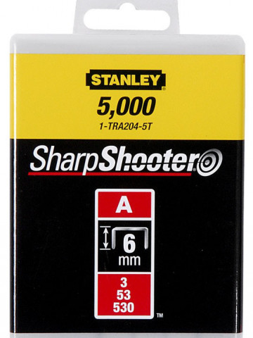 Stanley 1-TRA205T Capse standard 8 mm / 5/16" 1000 buc. tip a 5/53/530
