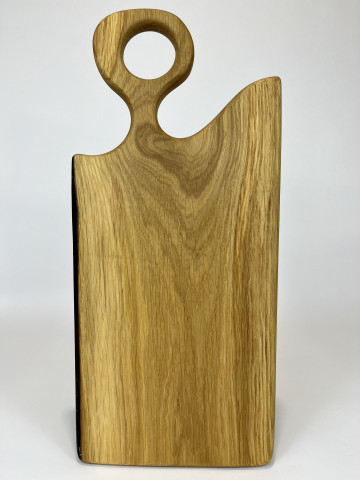 Stejar - Tocator rustic (43x18x2) de stejar