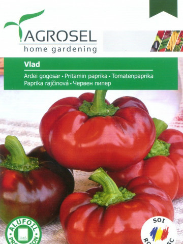 Vlad (2000 seminte) ardei gogosar pulpa groasa, Agrosel