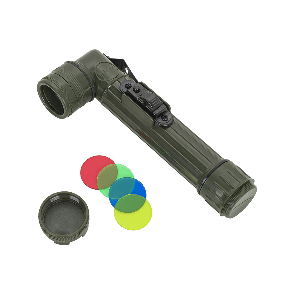 Lampe de poche de style militaire MIL-TEC LED résistante aux