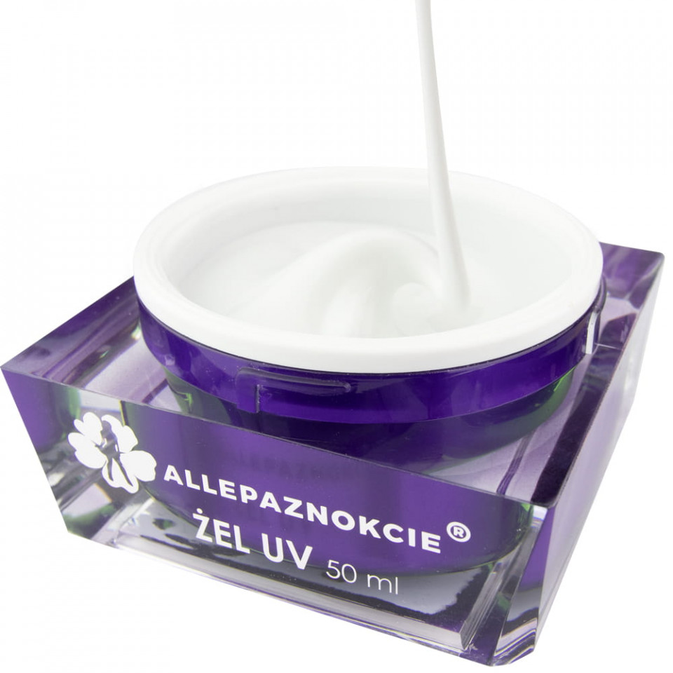 Jelly Total White Gel UV 50 ml - Allepaznokcie