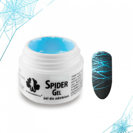 Spider Gel Baby Blue 3 ml - Allepaznokcie