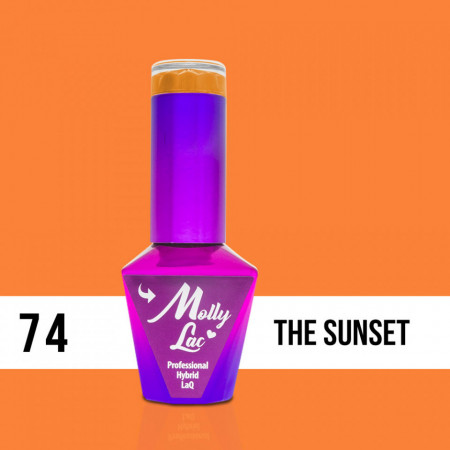 74 The Sunset Molly Lac 10 ml Oja Semipermanenta