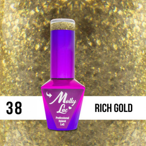 38 Rich Gold Molly Lac 10 ml Oja Semipermanenta