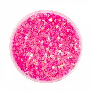 Confetti unghii mix roz deschis