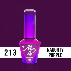 213 Naughty Purple Molly Lac 10 ml Oja Semipermanenta