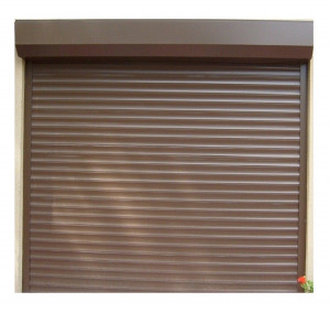 Usa garaj automata 2700 L x 2200 H , maro deschis 8014 , lamele 55 mm