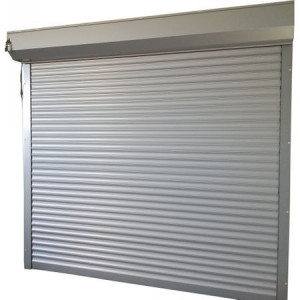 Usa garaj electrica 2000 x 3000 , argintiu 9006 , lamele 55 mm
