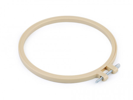 Gherghef din plastic pentru brodat, Ø12 cm