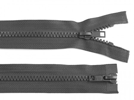 Fermoar plastic detasabil ,cu doi cursori ,85 cm