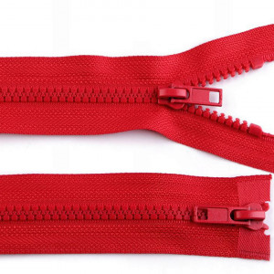 Fermoar plastic detasabil ,cu doi cursori ,85 cm