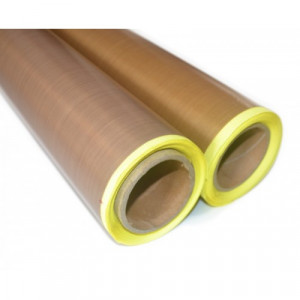 Folie banda teflon 0.13mm cu adeziv, pentru masina de lipit, vidat, ambalat, presa termica