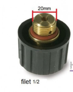 Capac - supapa de presiune 1/2 filet exterior