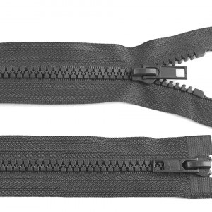 Fermoar plastic detasabil ,cu doi cursori ,85 cm