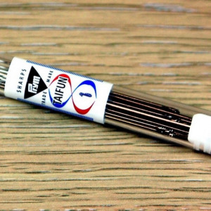 Set ace ascutite lucru manual, no. 7, Taifun, argintii, 0,70 x 38 mm