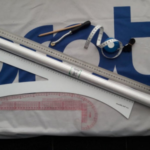 Set rigla , florare, echer, hartie si accesorii