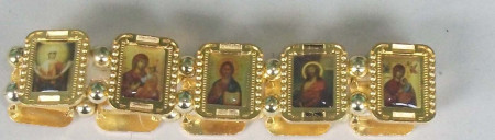 Bratara metal cu iconite