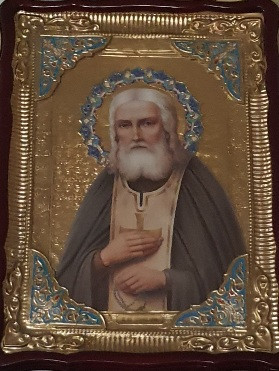 Icoana pentru catapeteasma, Sfantul Serafim de Sarov