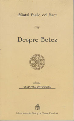 Sfantul Vasile cel Mare -Despre Botez