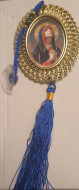 Medalion auto oval
