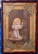 Icoană Sf. Serafim de Sarov aurită
