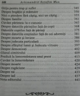 Arhimandrit Serafim Man-Adevaruri traite - Invataturi folositoare