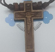 Cruce din lemn cu ata-3cmx4cm