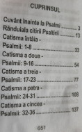 Psaltirea de buzunar cu scris mare